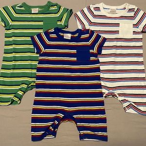 3 Hanna Andersson Boy’s Rompers